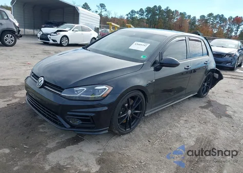 2019 Volkswagen Golf R 2.0T W/Dcc Navigation z USA, uszkodzony, nr VIN WVWWA7AU5KW198138